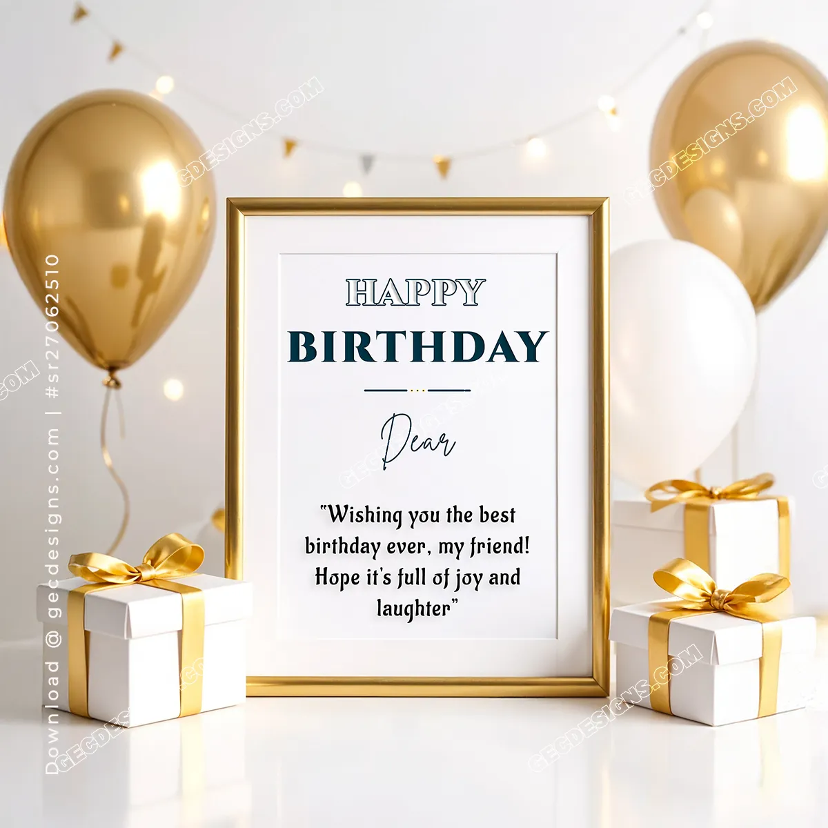 Birthday Quote Videos Templates | GEC Designs - GEC Designs, image size:1200x1200