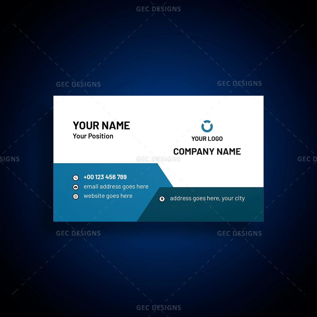 Neat and Tidy Business Card Template | GEC Designs