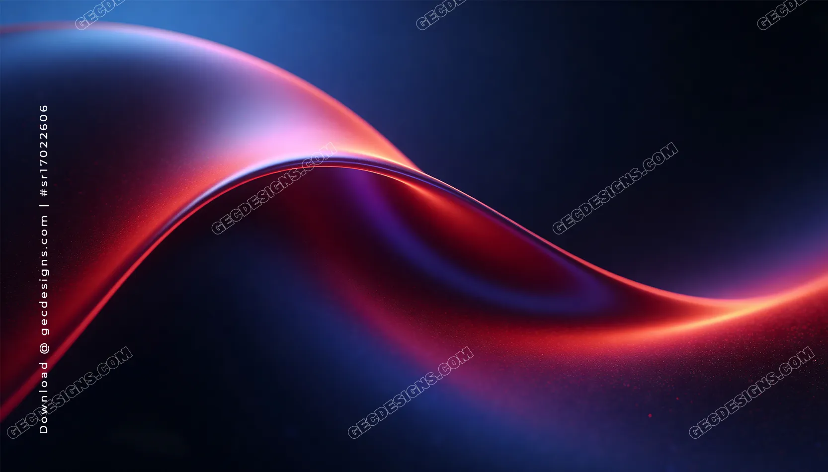 Dark Red and Deep Blue Abstract Gradient Wallpaper for Modern and Dramatic Desktop Background