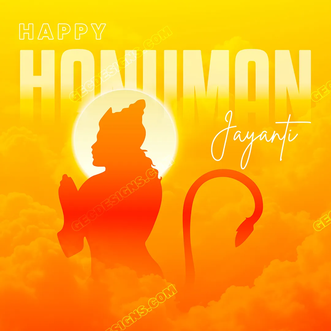 Hanuman Jayanti wishes and greetings image