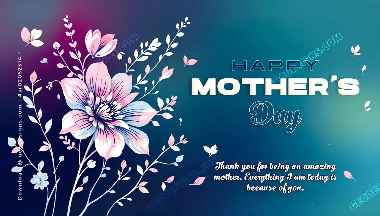 Happy Mother's Day wishes and Quotes with beautiful flower background