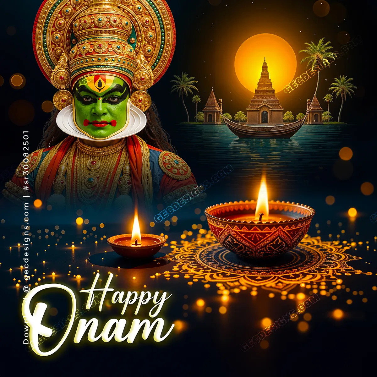 Happy Onam Images GEC Designs