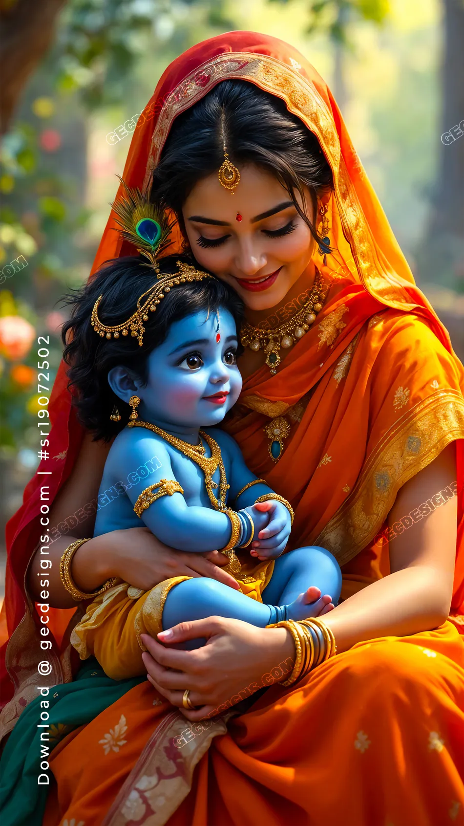 Little Krishna Yashoda Wallpaper Little Krishna Yashoda Wallpaper