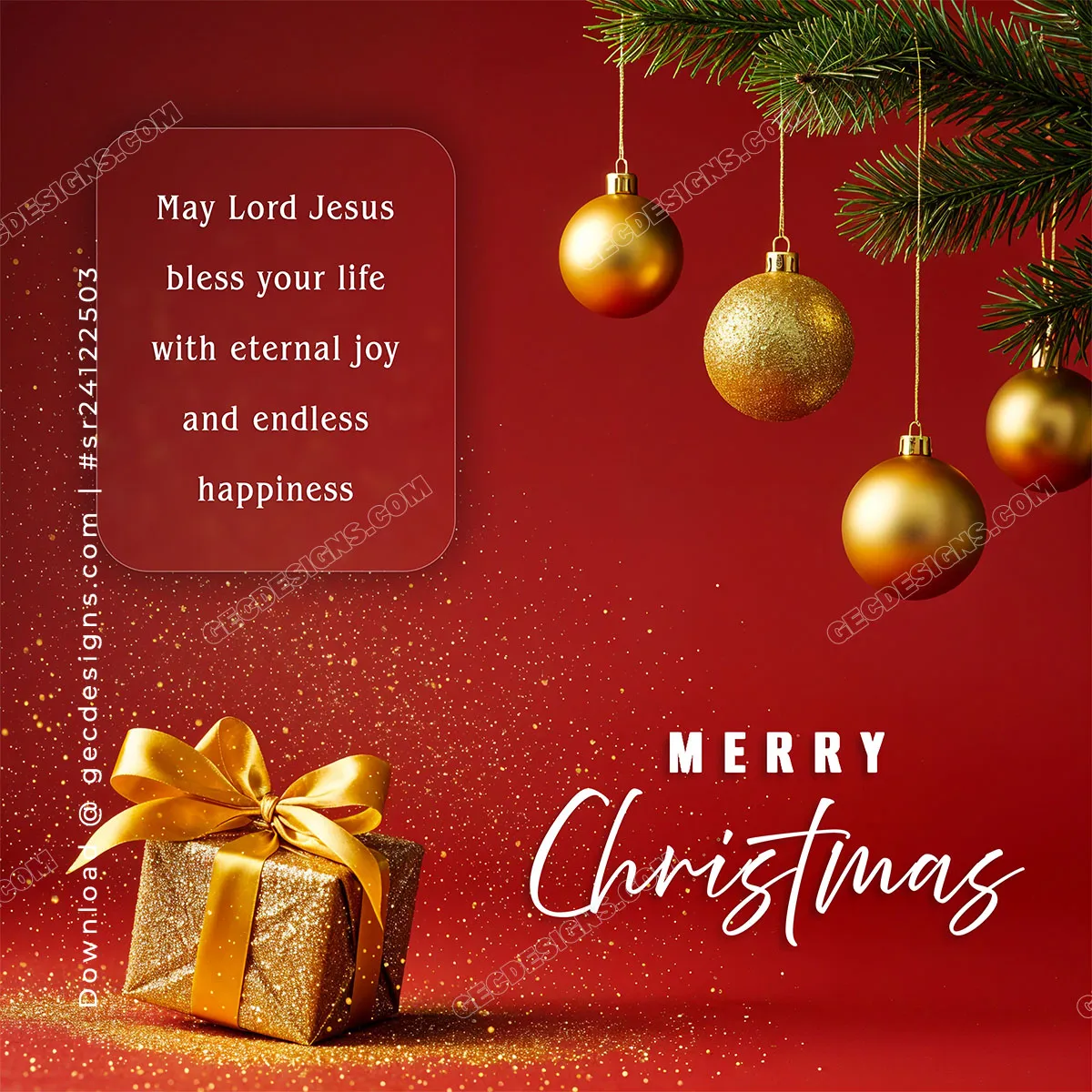FRS 958 / 6063 Religious Christmas Card – Shade Tree Greetings